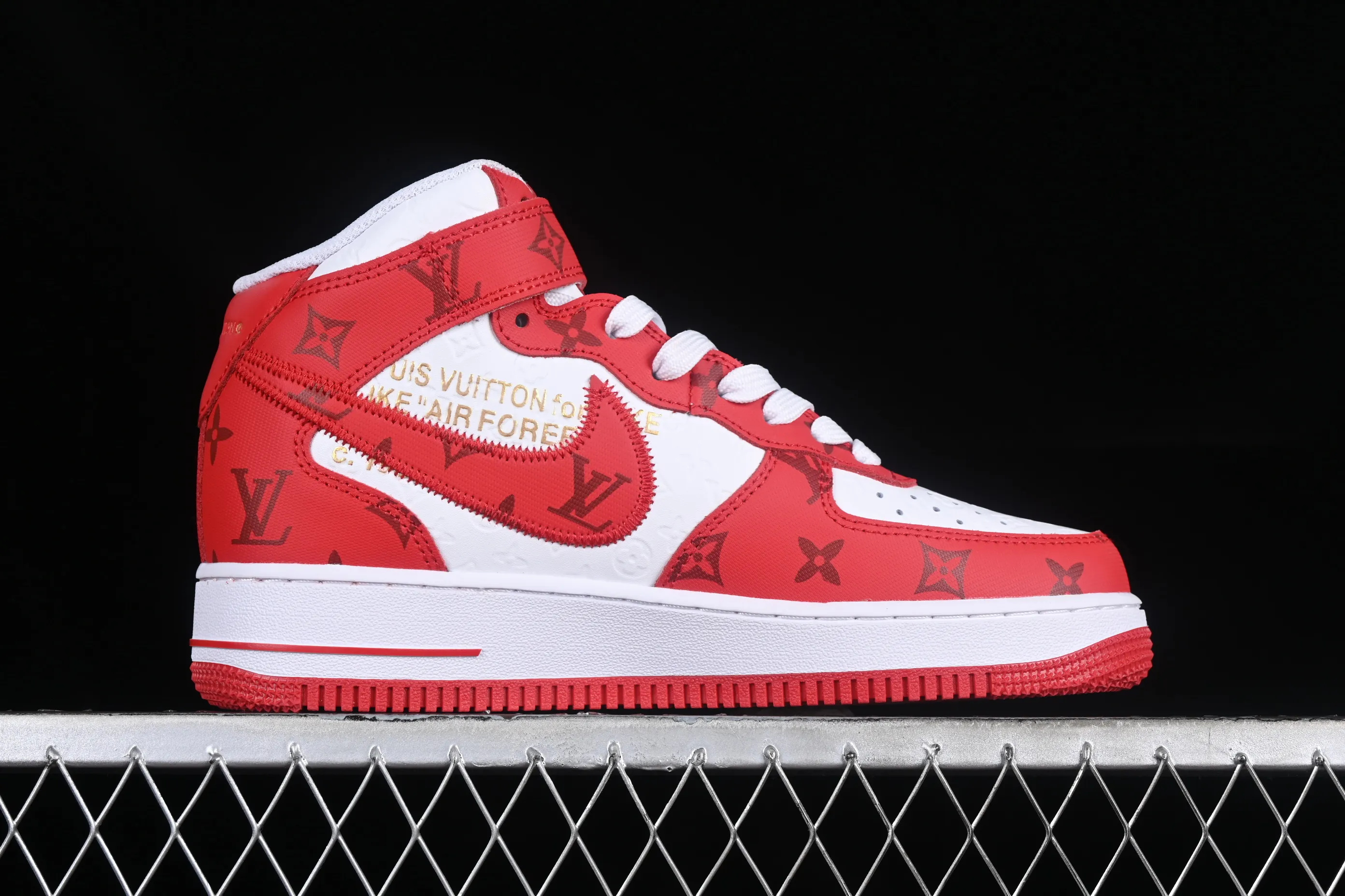 All categories Nk Air Force 1 Air Force series Nk Air Force 1 Mid Air Force mid-top Nk Air Force 1'07 Low Donkey brand print Air Force One mid-top casual sneakers CW2289-111